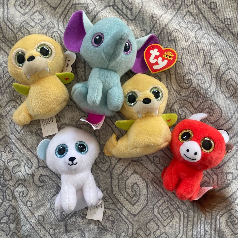 McDonalds Ty Beanie Boos - Lot of 5 - Tags attached